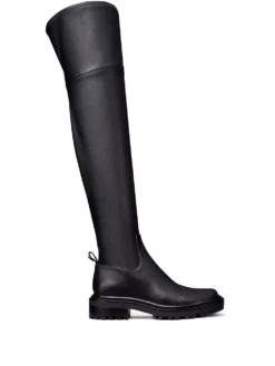 Women Tory Burch Utility Lug Knee-high Boots