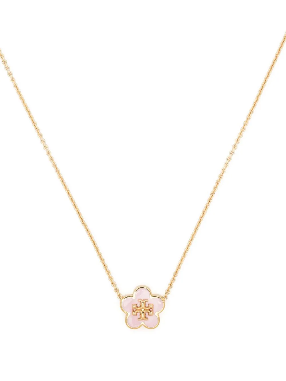 Women Tory Burch Kira Flower-pendant Necklace