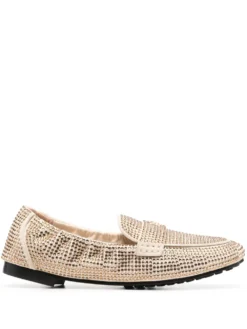 Women Tory Burch Crystal Embellished Loafers