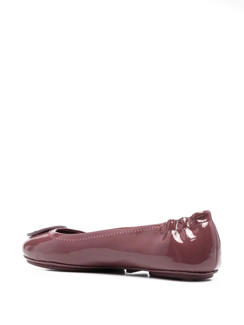 Women Tory Burch Minnie Patent-finish Ballerina - Image 3