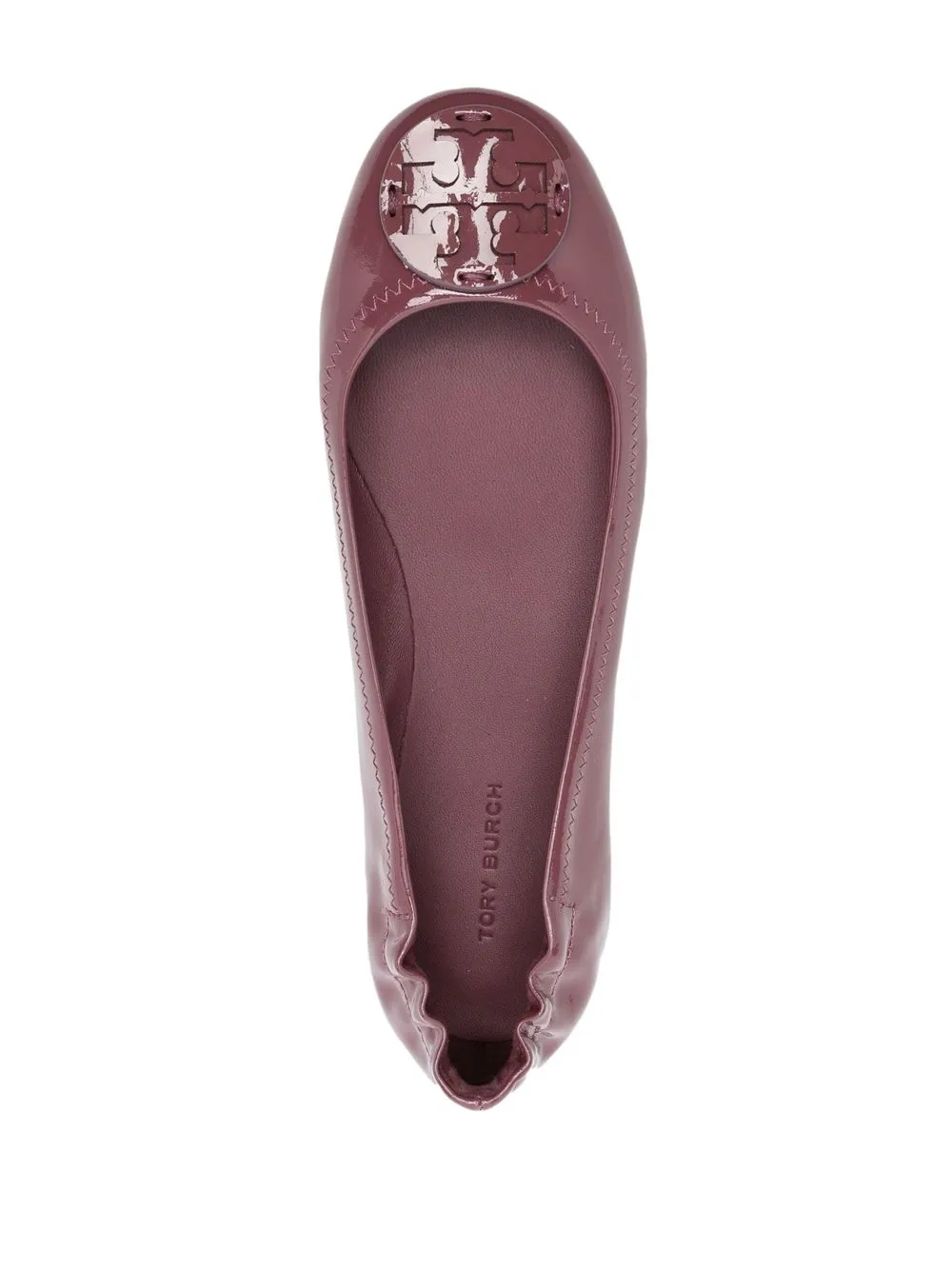 Women Tory Burch Minnie Patent-finish Ballerina - Image 4