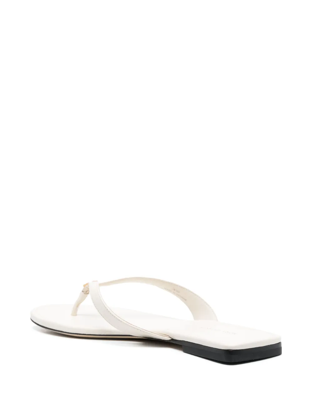 Women Tory Burch Logo-plaque Thong Sandals - Image 3