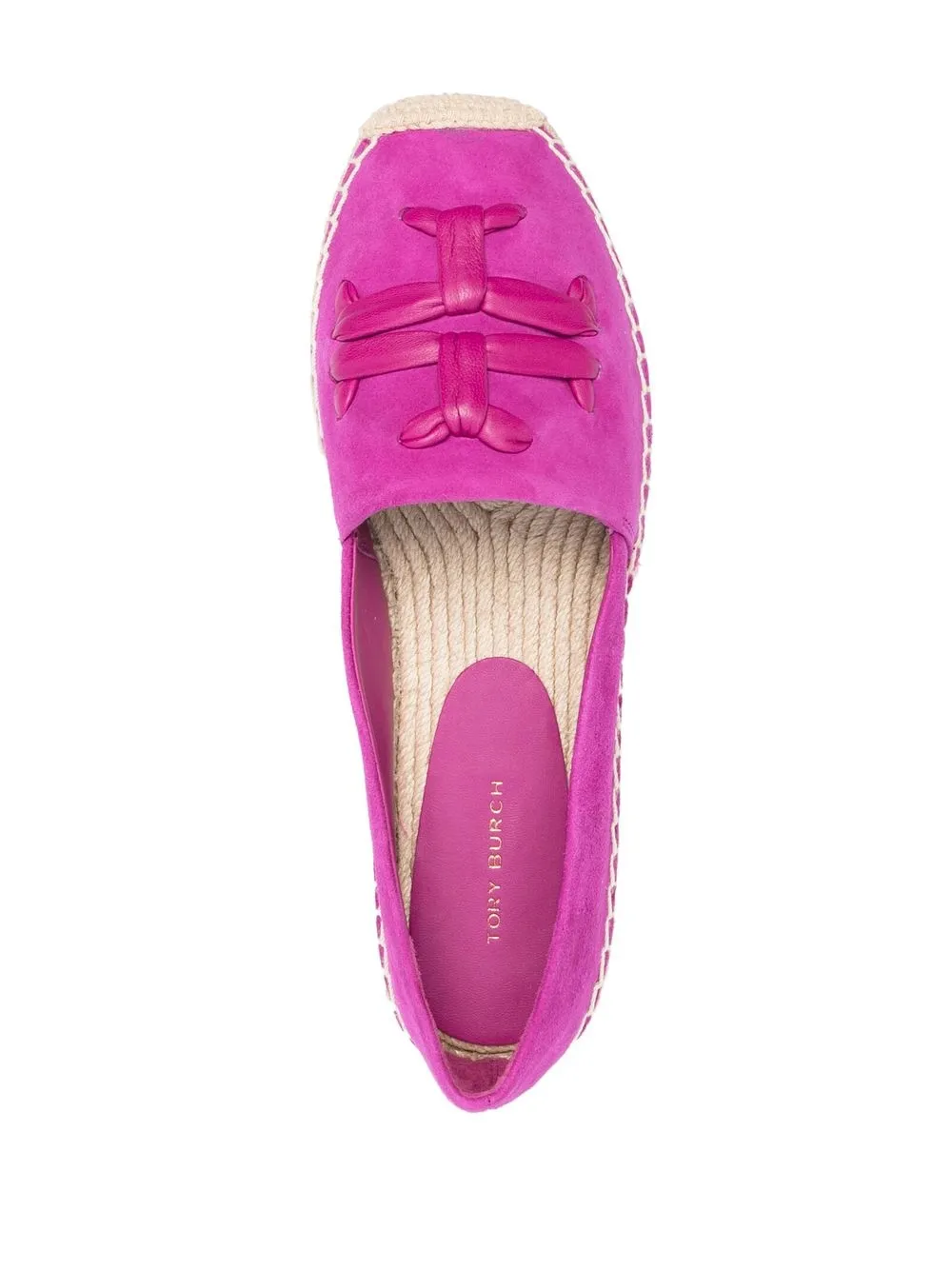 Women Tory Burch Woven Double T Espadrille - Image 4