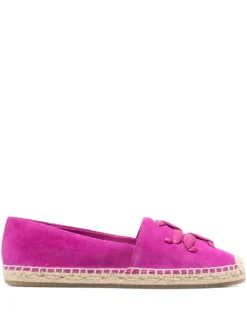 Women Tory Burch Woven Double T Espadrille