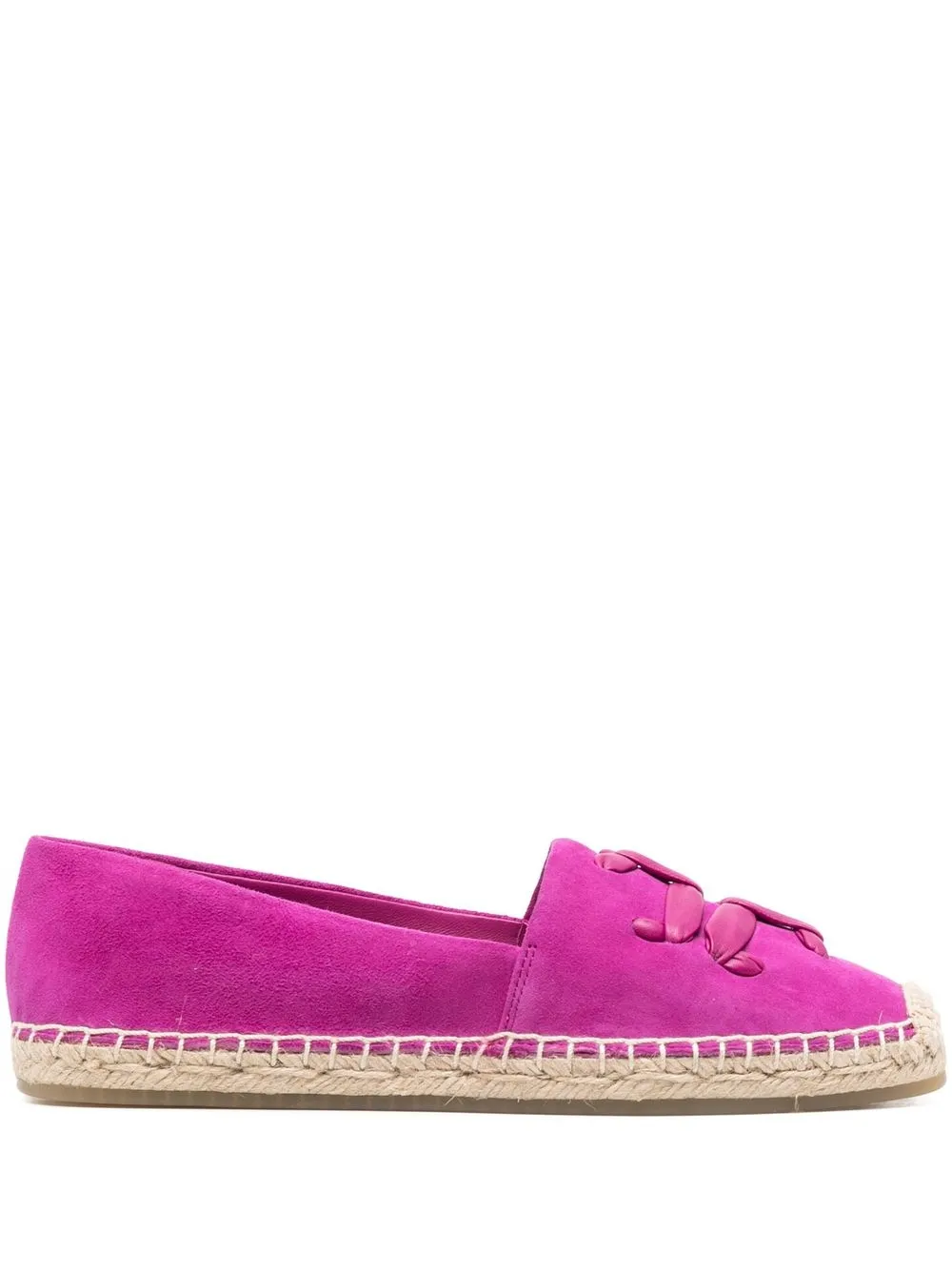 Women Tory Burch Woven Double T Espadrille