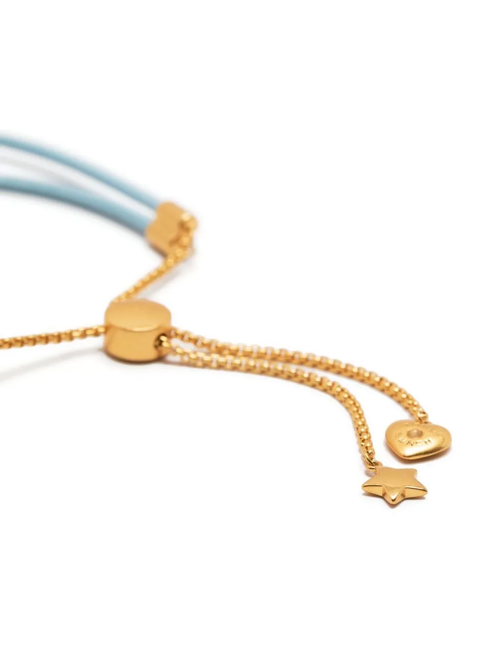 Women Tory Burch Logo-charm Drawstring Bracelet - Image 3