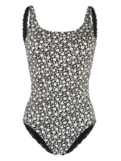 Women Tory Burch Floral-print Backless Swimsuit
