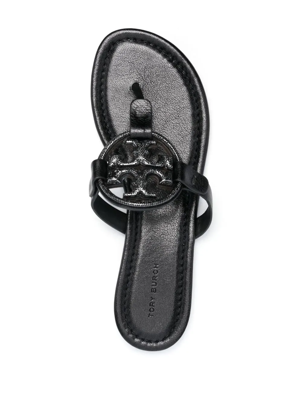 Women Tory Burch Miller Logo-plaque Sandals - Image 4