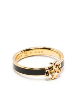 Women Tory Burch Logo-plaque Ring