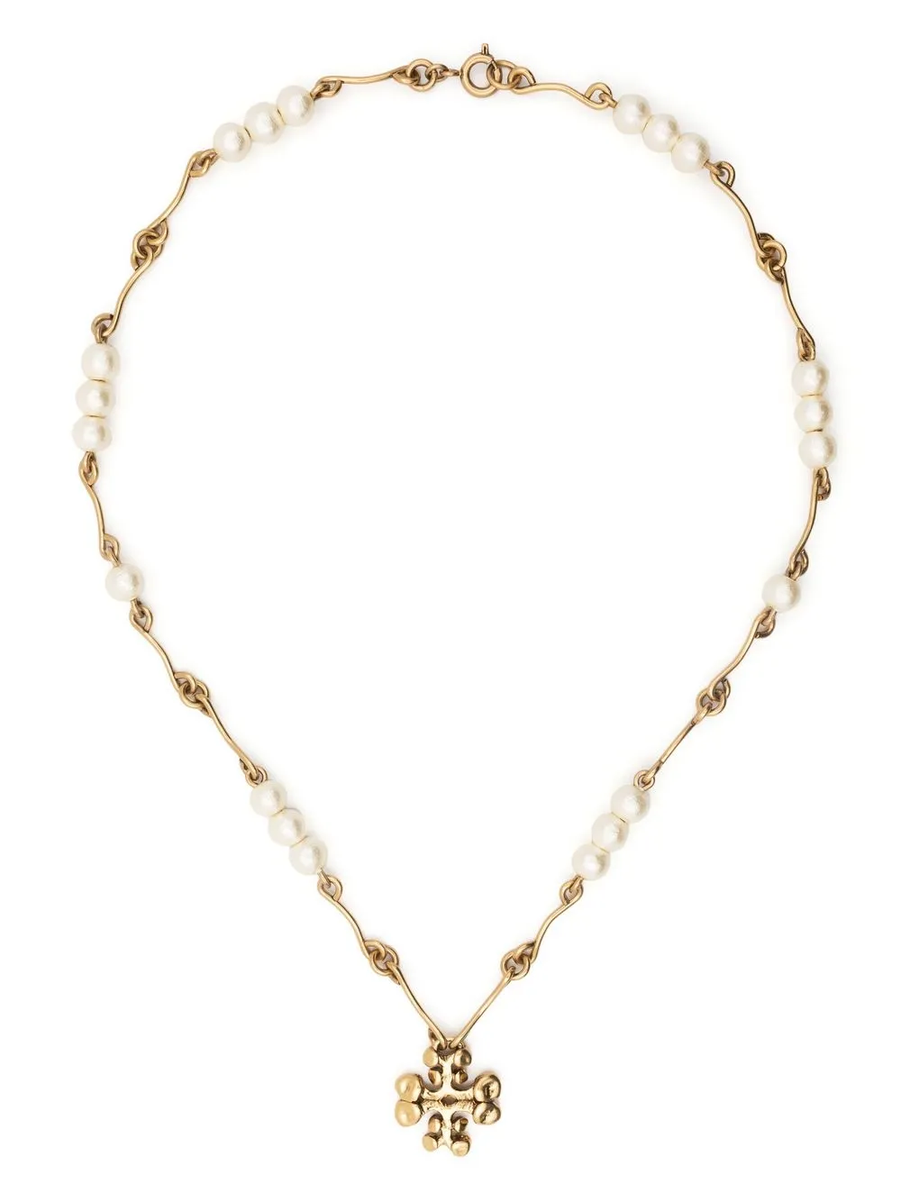 Women Tory Burch Brutalist Pendant Necklace - Image 3