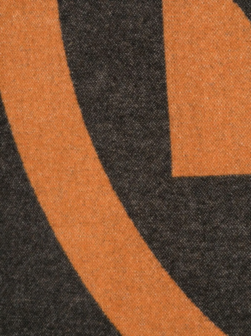 Women Tory Burch Colour-block Logo Square Scarf - Image 2