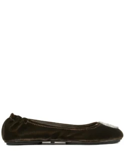 Women Tory Burch Minnie Travel Pave Ballerina