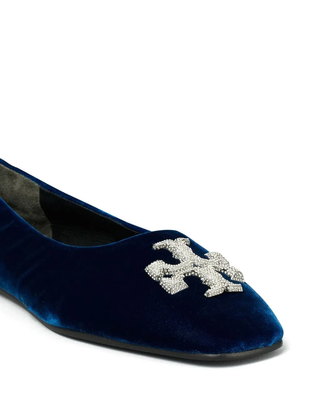 Women Tory Burch Eleanor Pave Ballet Pumps - Image 3