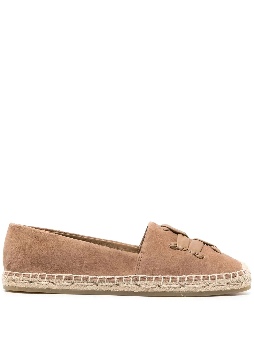 Women Tory Burch Woven Double T Espadrille