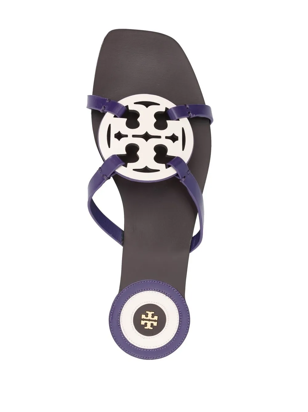 Women Tory Burch Logo-plaque Detail Slides - Image 4