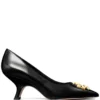 Women Tory Burch Eleanor Lacquered Leather Pump
