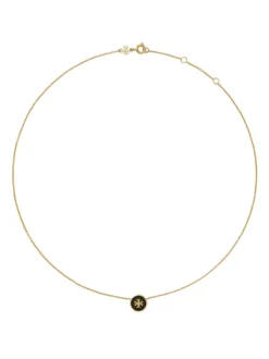 Women Tory Burch Kira Enamel Pendant Necklace