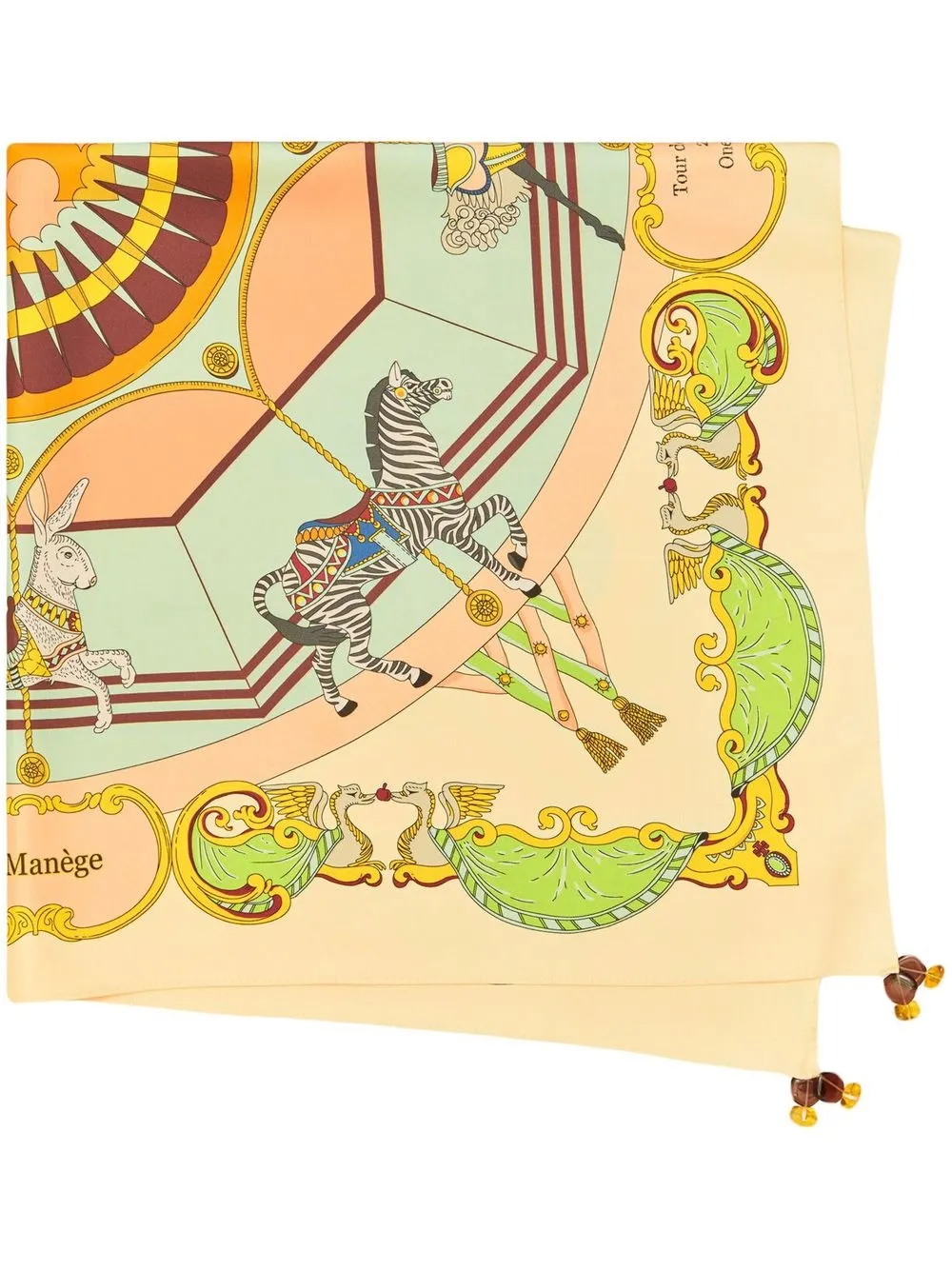 Women Tory Burch Graphic-print Silk Scarf - Image 3