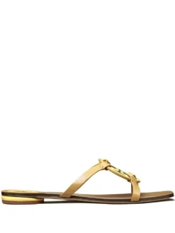 Women Tory Burch Geo Flat Slides