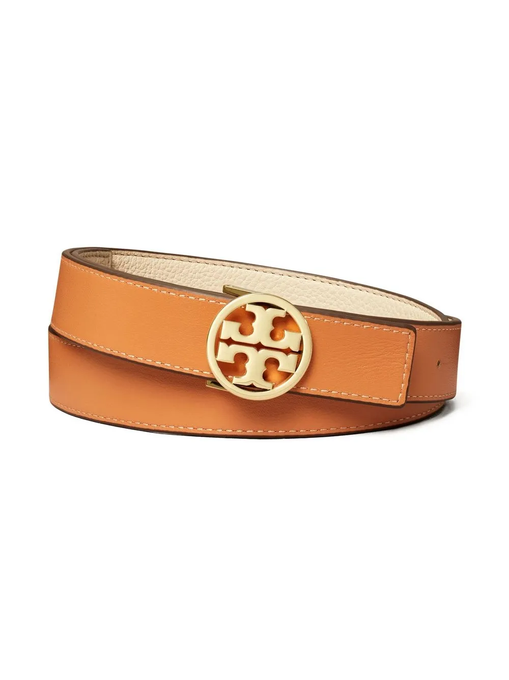 Women Tory Burch Reversible Logo-buckle Leather Belt - Image 2