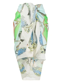 Women Tory Burch Tassel-detail Beach Cover-up