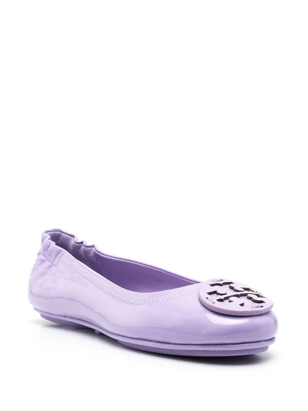 Women Tory Burch Logo-plaque Ballet Flats - Image 2