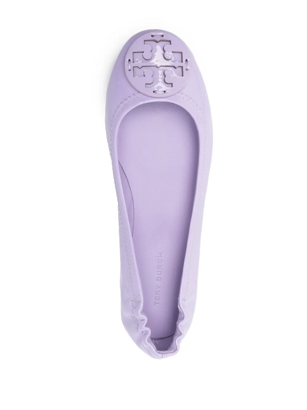 Women Tory Burch Logo-plaque Ballet Flats - Image 4