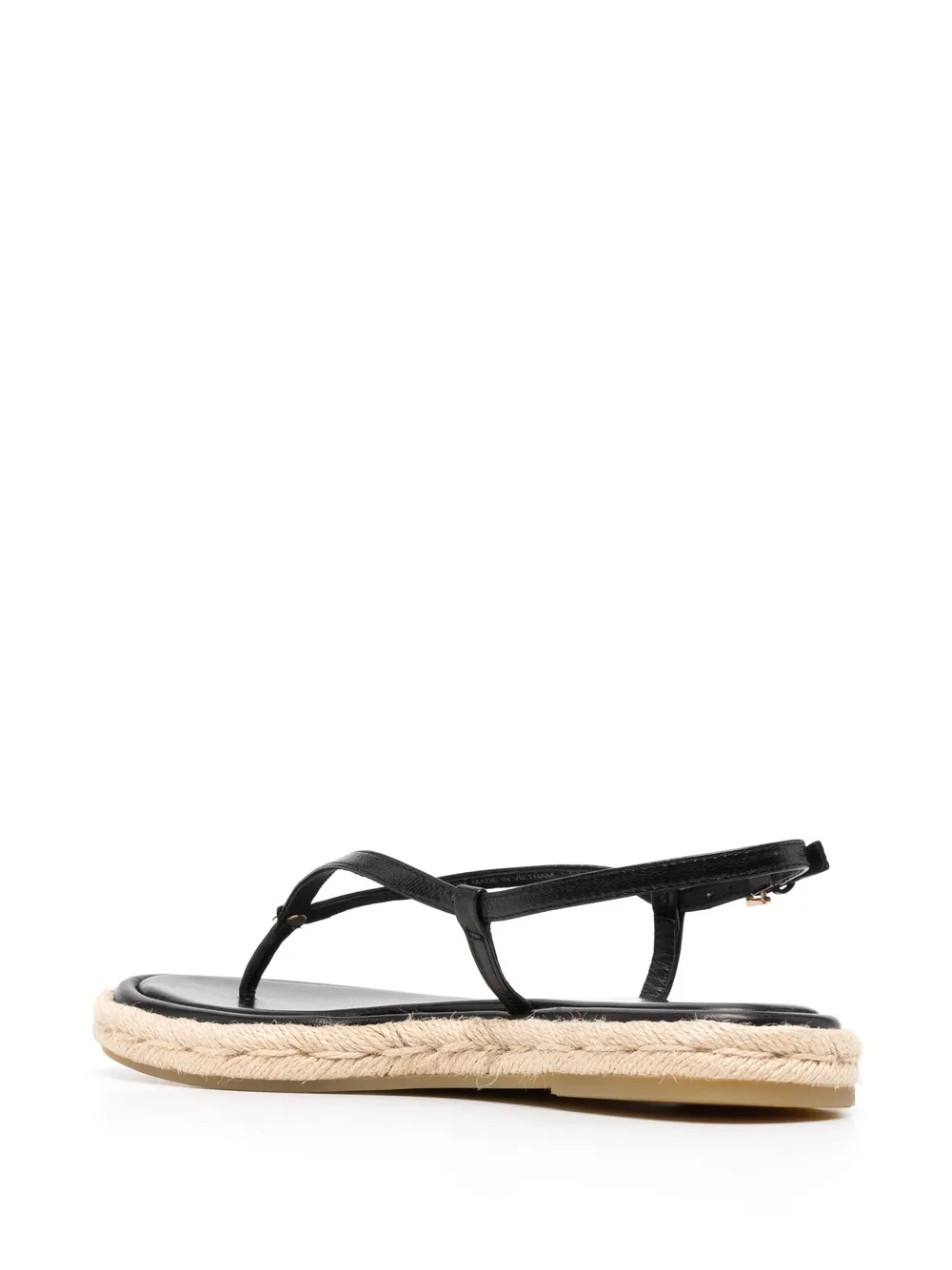 Women Tory Burch Logo-plaque Thong-strap Sandals - Image 3