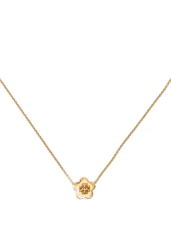 Women Tory Burch Kira Enamel Flower-pendant Necklace