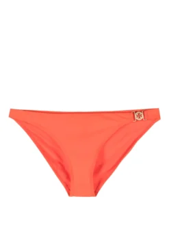 Women Tory Burch Gold-plaque Bikini Bottoms