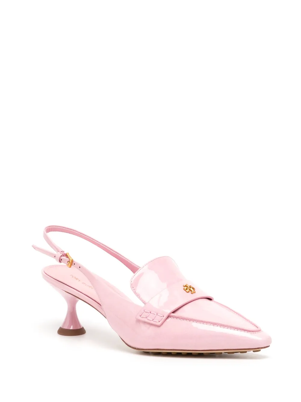 Women Tory Burch Pointed-toe Leather Pumps - Image 2