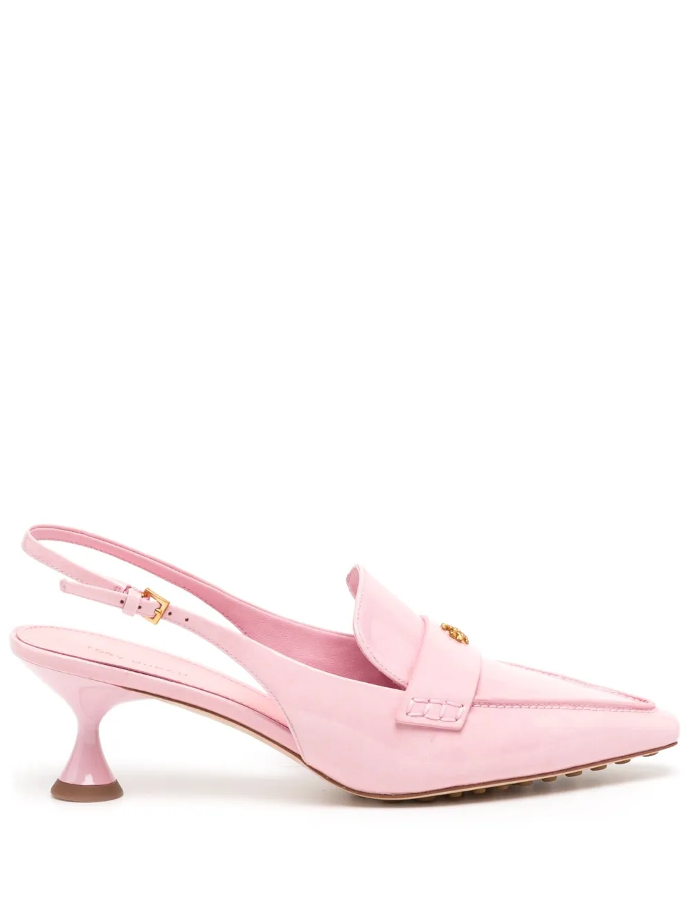 Women Tory Burch Pointed-toe Leather Pumps