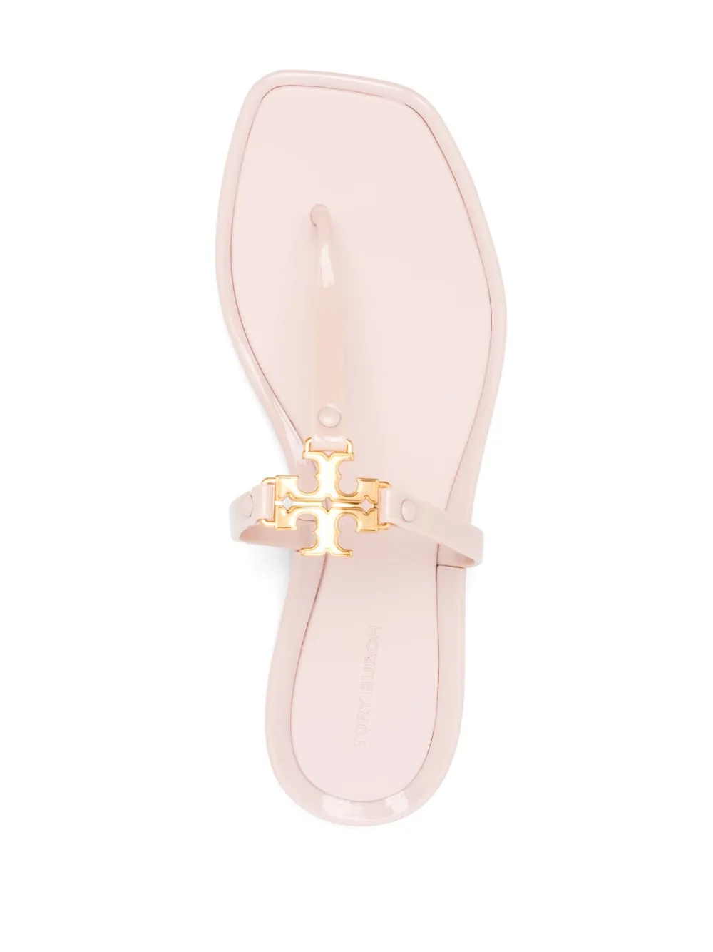 Women Tory Burch Roxane Jelly Logo-plaque Slides - Image 4