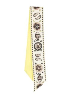 Women Tory Burch Printed Silk-twill Scarf