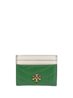 Women Tory Burch Kira Chevron Card Case