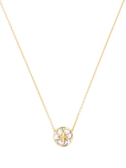 Women Tory Burch Kira Floral-pendant Necklace