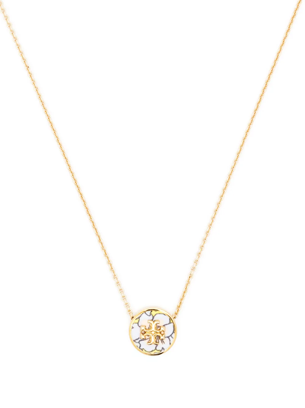 Women Tory Burch Kira Floral-pendant Necklace
