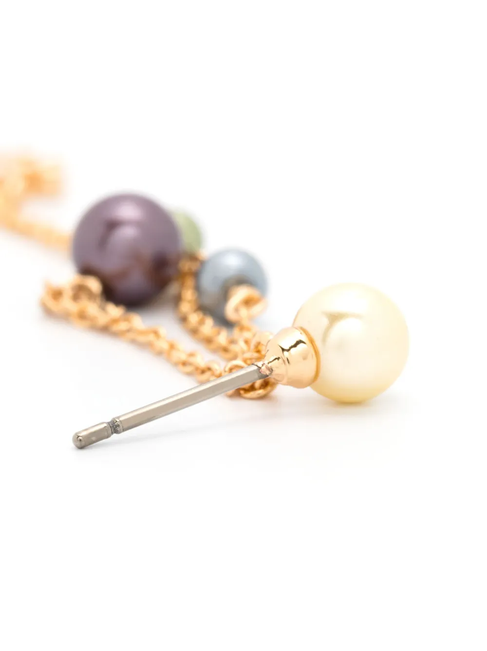 Women Tory Burch Kira Pearl Linear Drop Earrings - Image 2