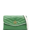 Women Tory Burch Kira Chevron Pop Edge Chain Leather Wallet