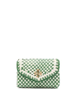 Women Tory Burch Check-pattern Wallet