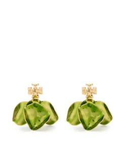 Women Tory Burch Roxanne Petal Front-back Earrings