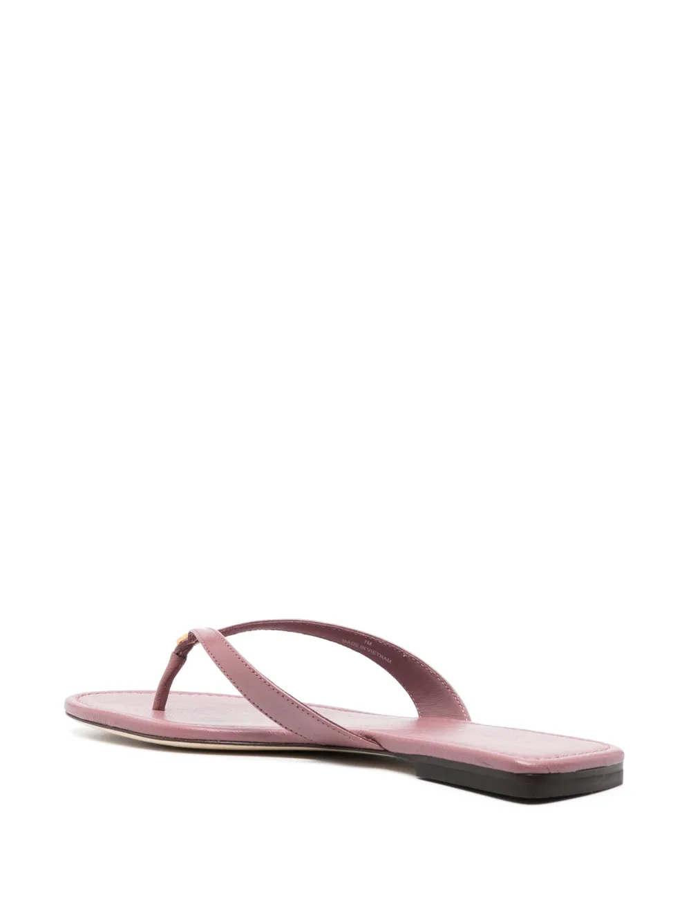 Women Tory Burch Capri Logo-plaque Flip-flops - Image 3