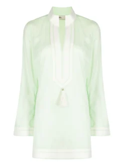 Women Tory Burch Tory Band-collar Dress