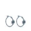 Women Tory Burch Eleanor Double-T Hoop Earrings