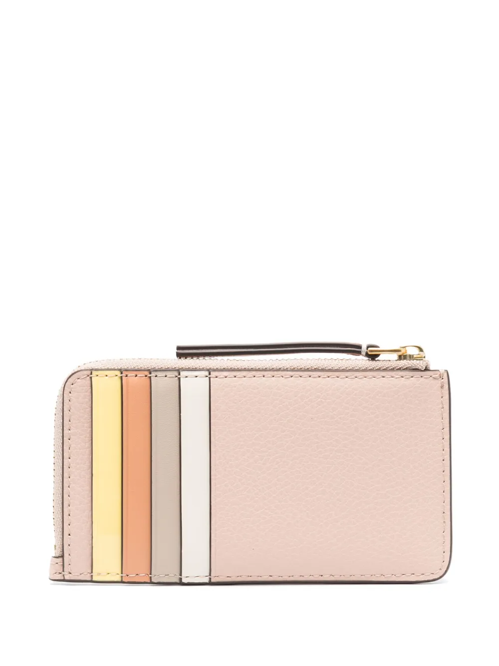 Women Tory Burch Robinson Leather Cardholder - Image 2