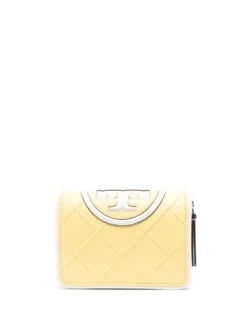 Women Tory Burch Fleming Diamond-pattern Wallet