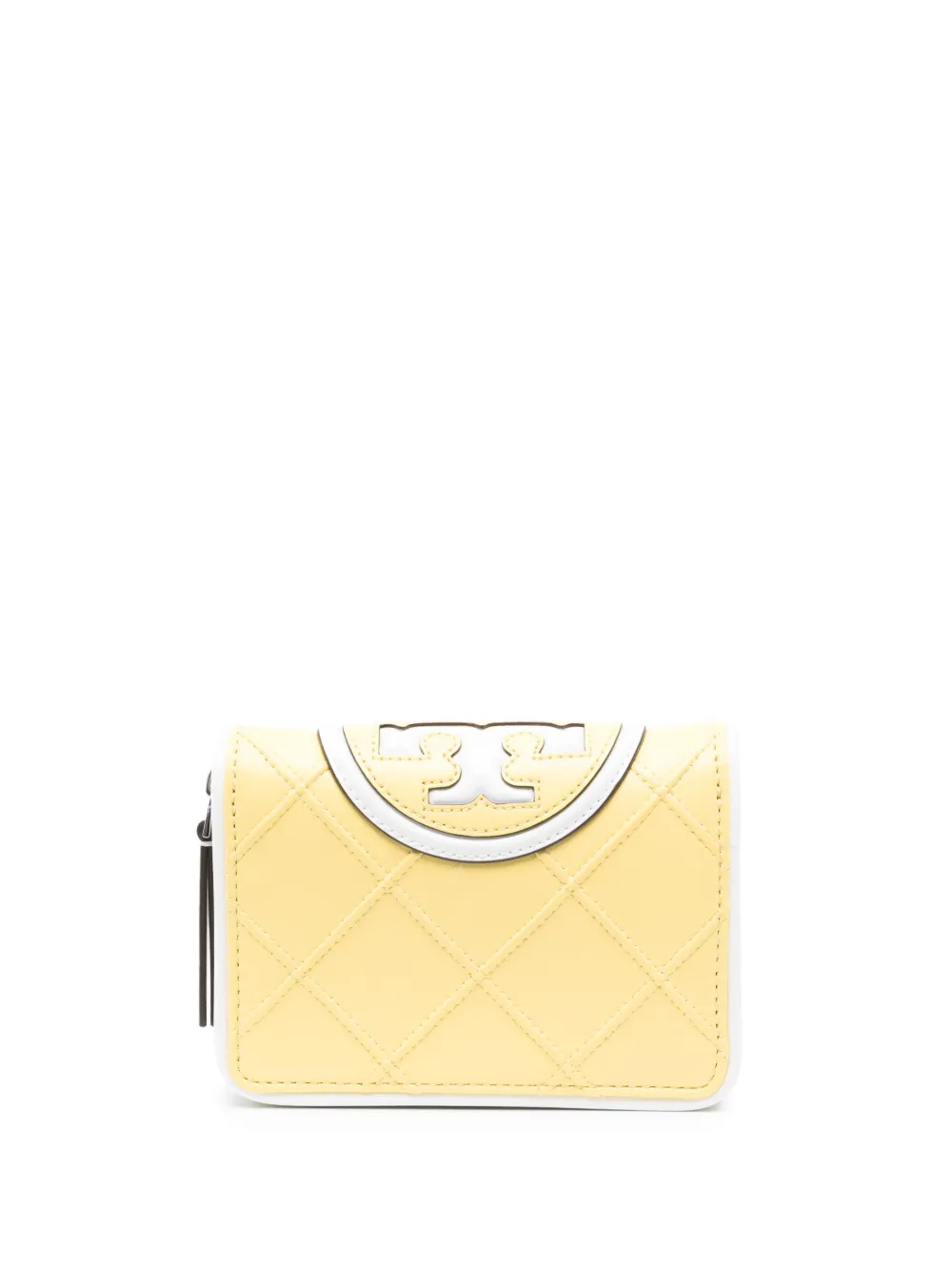 Women Tory Burch Fleming Diamond-pattern Wallet - Image 2