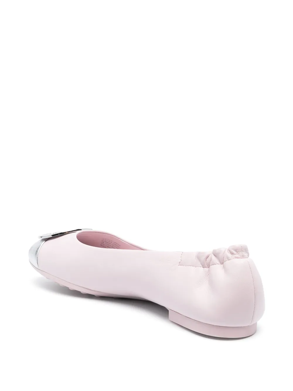 Women Tory Burch Claire Logo-plaque Ballerina Shoes - Image 3