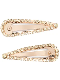 Women Tory Burch Crystal-embellished Hair Clip Set