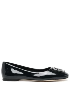 Women Tory Burch Georgia Leather Ballerina Shoes